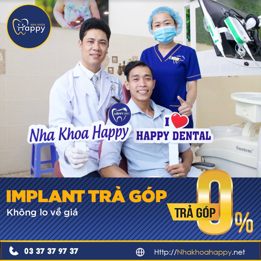 Tìm hiểu ưu đãi Implant TRẢ GÓP 0% LÃI SUẤT
